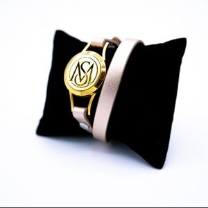 SM Wrap Bracelet (gold)